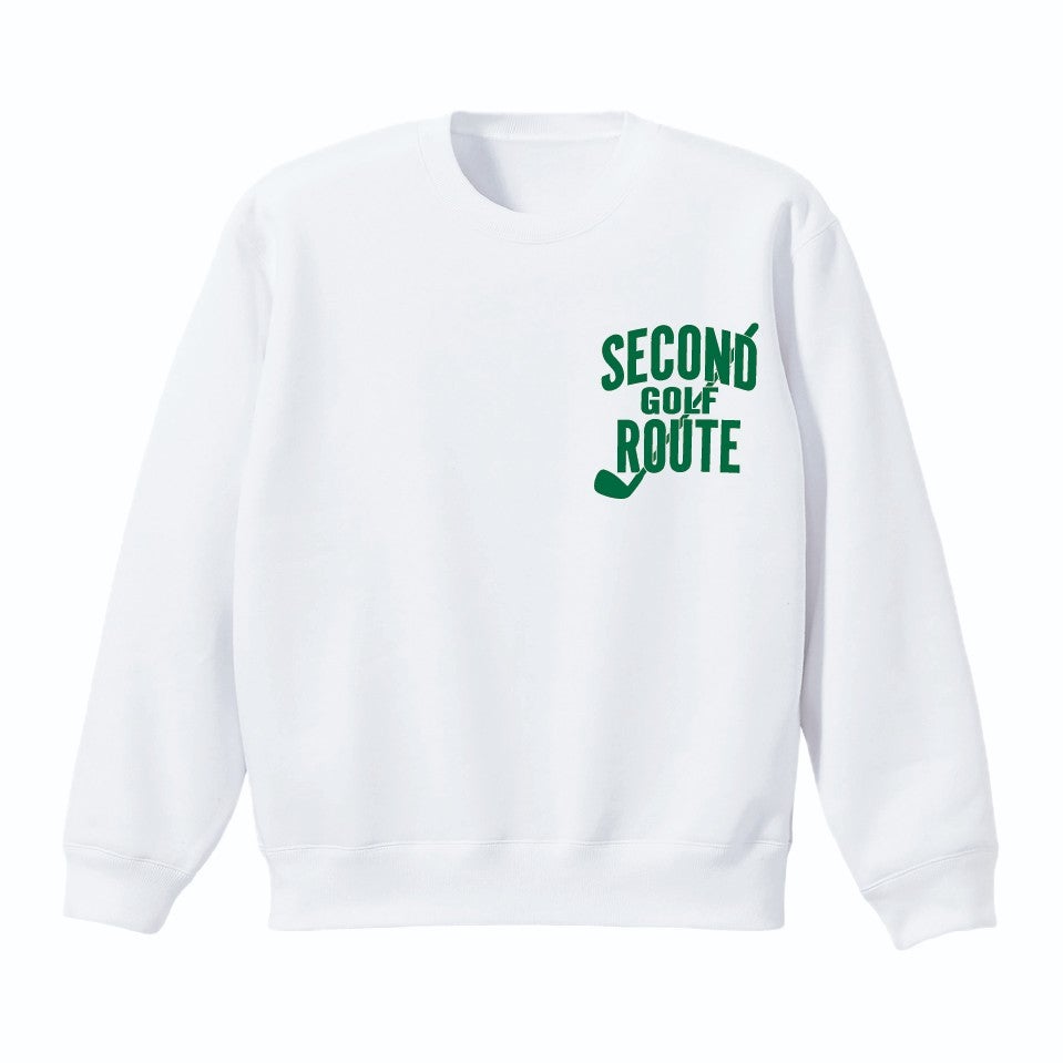 クルーネックスウェット（裏起毛）CNF0021 | 2ND ROUTE GOLF