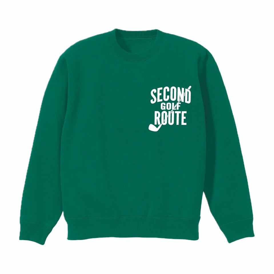 クルーネックスウェット（裏起毛）CNF0021 | 2ND ROUTE GOLF